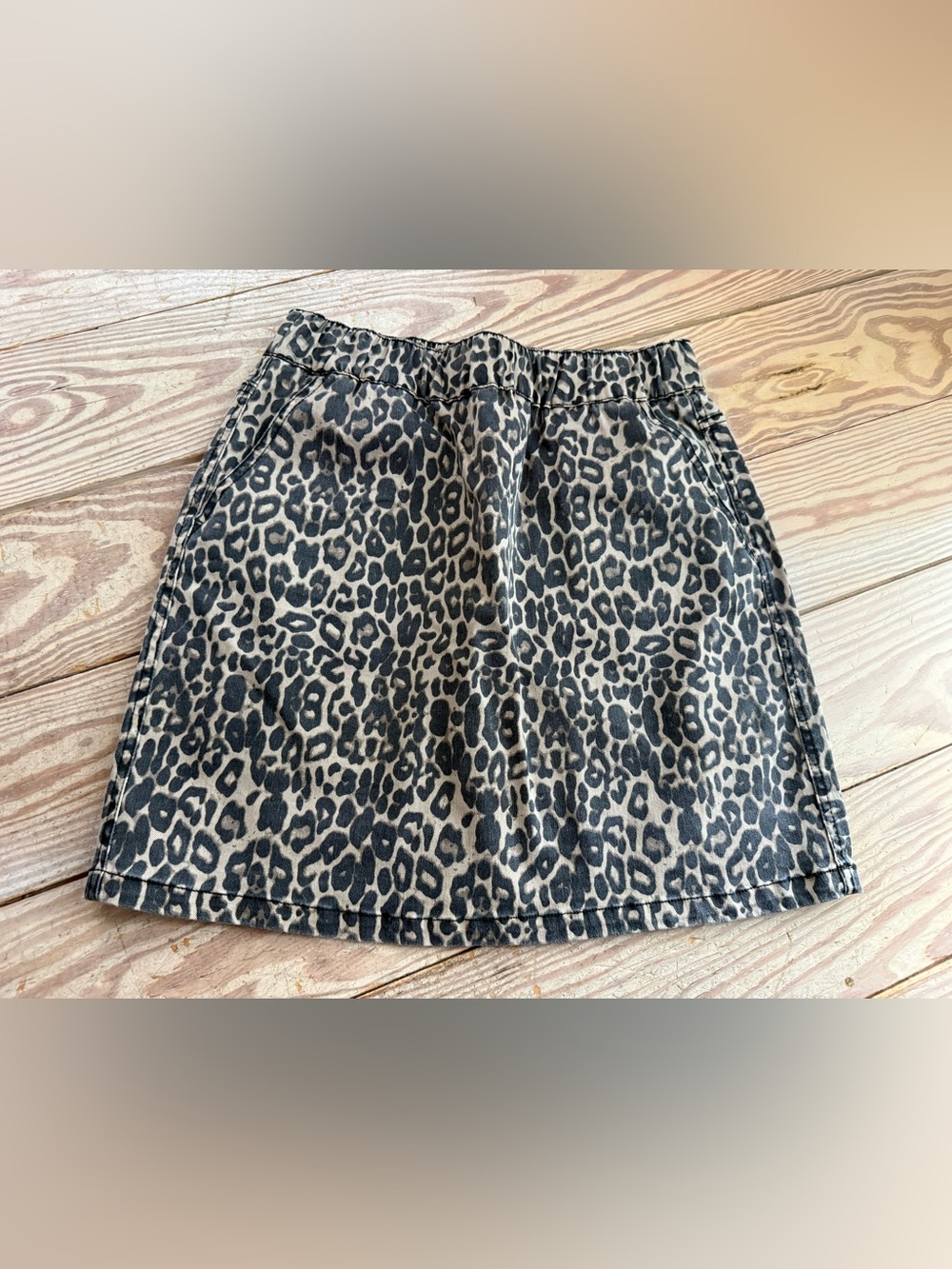 Boston Proper Leopard Print Skort Size 6